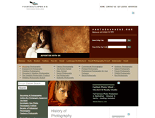 Tablet Screenshot of photographers.org